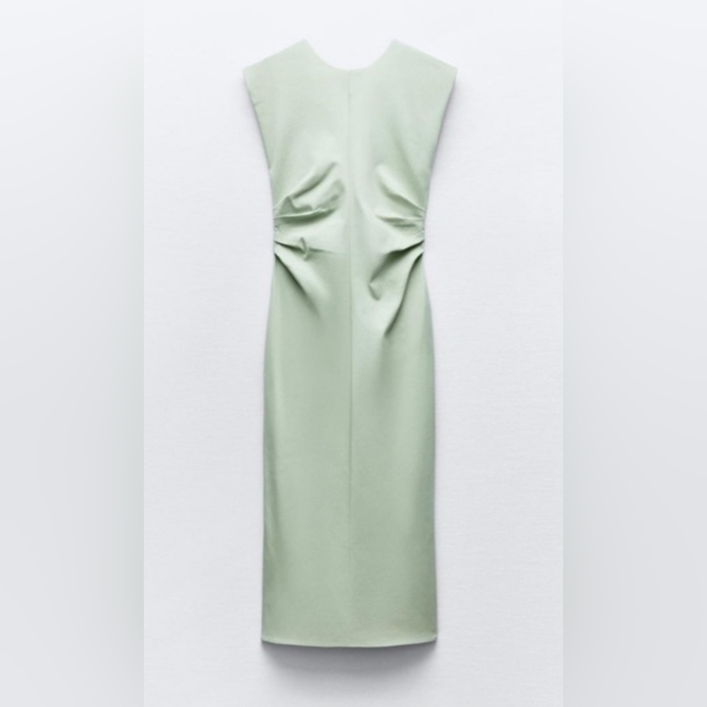 Zara Light Green Dress